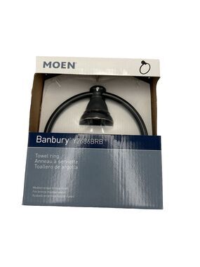 MOEN Banbury Towel Ring in Mediterranean Bronze Y2686BRB